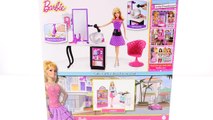 Barbie Salon de Belleza  ♥ Cortes Tintes y Peinados Disney Frozen Anna   Princesa Ariel