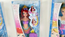 Disney Princesas De Agua Magicas Cambian De Color La Sirenita Ariel Cenicienta Barbie