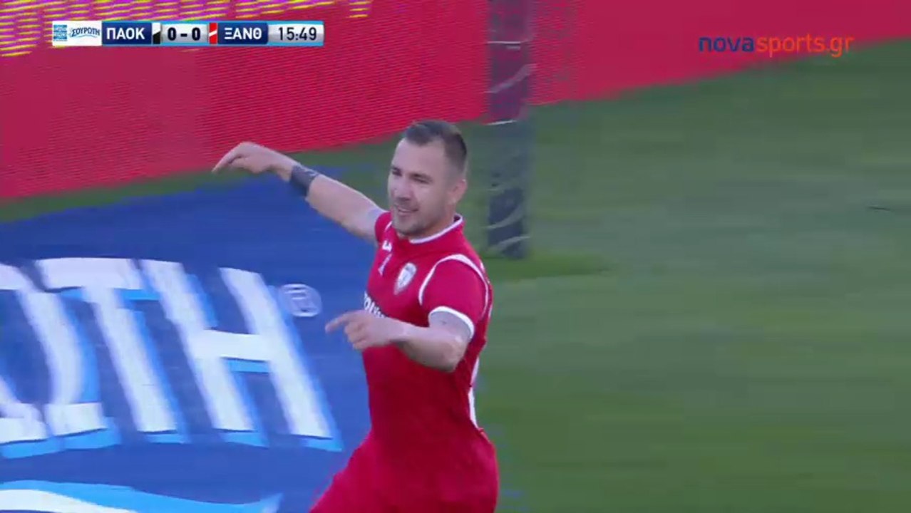 0-1 Erik Jendrišek AMAZING Goal (11th goal  in Superleague) -  PAOK 0-1 Xanthi FC - 22.04.2018