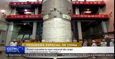 China pondrá a prueba su nave espacial de carga y reabastecimiento Tianzhou 1