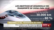 China establece en un libro blanco para desarrollar una red de transporte más eficiente