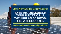 Affordable Solar Energy San Bernardino CA - San Bernardino Solar Energy Costs