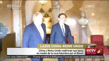 China y Reino Unido reafirman sus lazos en medio de la incertidumbre por el Brexit