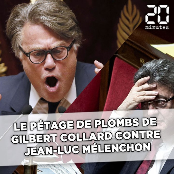 Le pétage de plomb de Gilbert Collard contre Jean-Luc Mélenchon