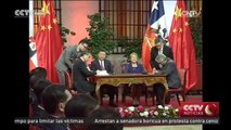 China y Chile elevan relaciones bilaterales a asociación estratégica integral