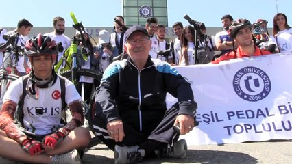 Uşak'ta 23 Nisan Bisiklet Şenliği Düzenlendi