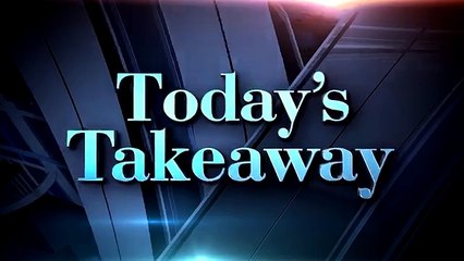 Todays Takeaway: You Must Acknowledge Problems To Solve Them