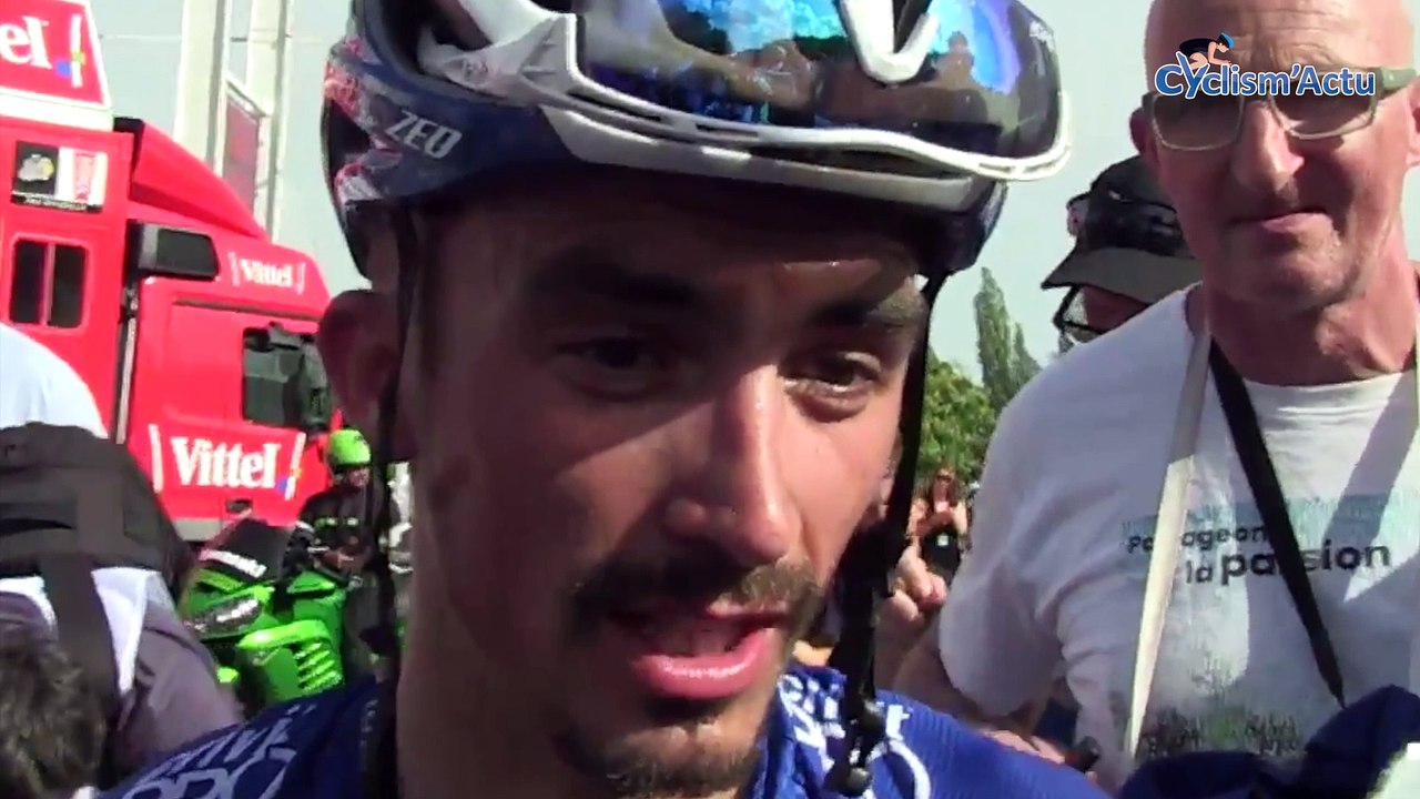 Liège-Bastogne-Liège 2018 - Julian Alaphilippe : "Vraiment heureux pour Bob Jungels et l'équipe Quick-Step"