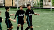 El espectacular golazo de Iker, jugador del Infantil B