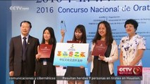 Finaliza el Concurso Nacional de Oratoria en Español en Beijing