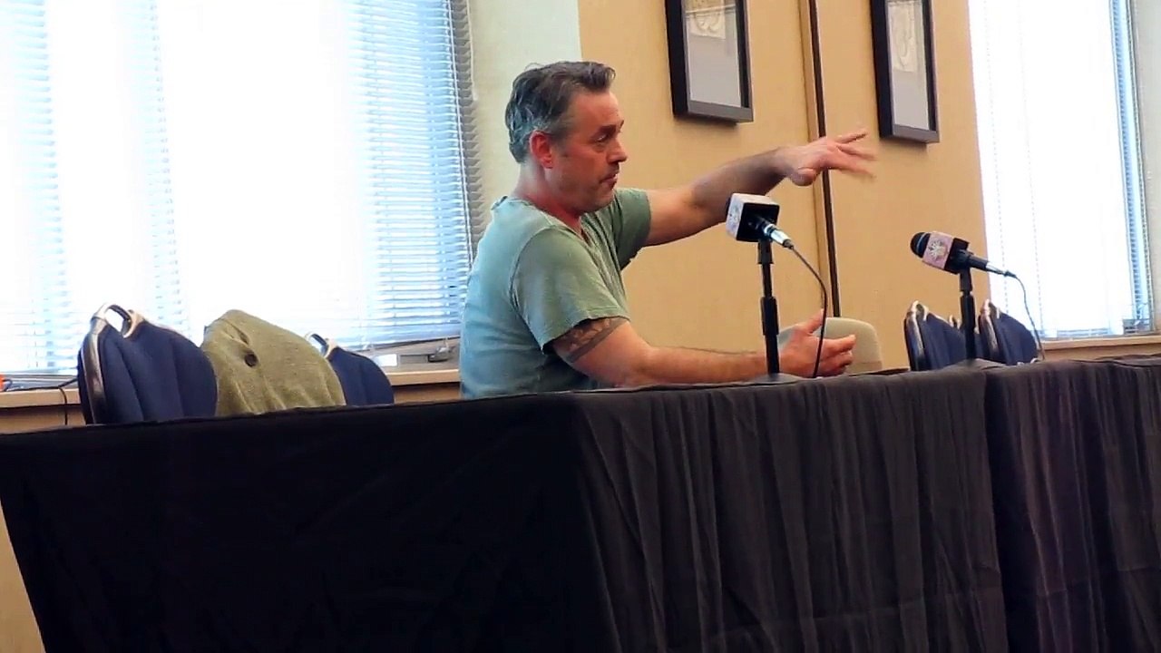 Nicholas Brendon, Q&A Panel Sci-Fi Valley Con. June 11, 2017. From Buffy The Vampire Slayer