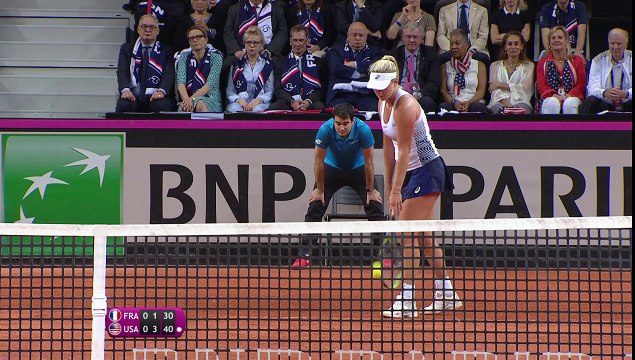 Fed Cup #FRAUSA - Les meilleurs moments de Mladenovic-Vandeweghe