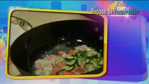 De China a Tu Cocina - Camarones con pepino Alas de pollo con hongo