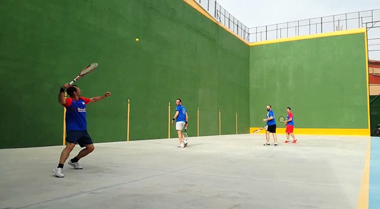 Frontenis 2ªB Galapagar vs Rivas set 3 de la 2ª partida