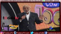 Jochy Santos  salio del  estudio por problemas estomacales-Telemicro-Video