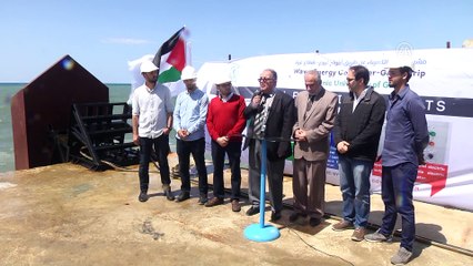 Gazzeli mühendisler, dalga enerjisinden elektrik üretecek - GAZZE