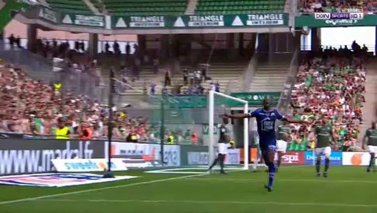 Résumé ASSE Saint Etienne - Troyes buts Berić 2-1