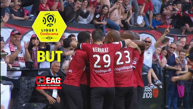But Etienne DIDOT (34ème) / EA Guingamp - AS Monaco - (3-1) - (EAG-ASM) / 2017-18