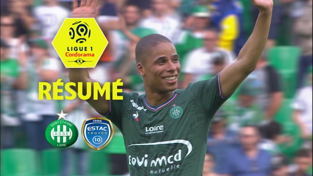 AS Saint-Etienne - ESTAC Troyes (2-1) - Résumé - (ASSE-ESTAC) / 2017-18