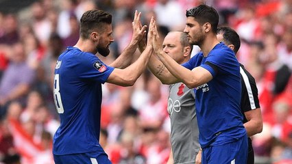 Download Video: Conte pleased with Giroud-Morata combination for Chelsea