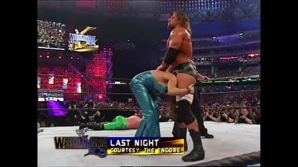 HHH & Stephanie McMahon After WrestleMania 18