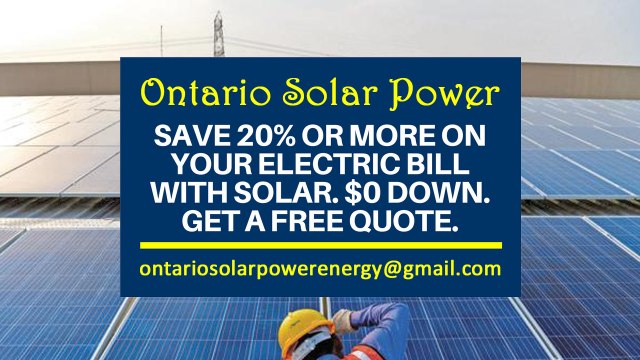 Affordable Solar Energy Ontario CA - Ontario Solar Energy Costs