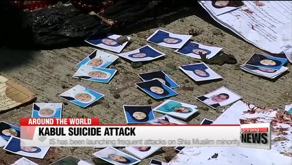 Dozens killed in Kabul election center suicide attack