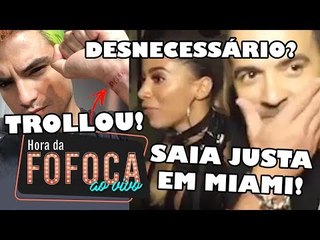 Vídeo: Anitta invade entrevista de Luís Fonsi e causa climão | Felipe Neto explica tatuagem