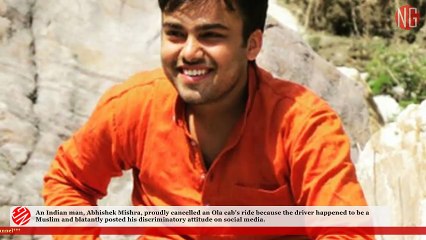 Indian Abhishek Mishra Cancels Ride Because Driver Is Muslim