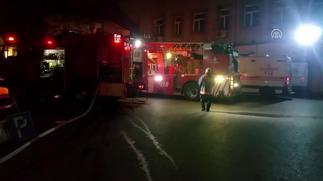 Sultan Abdülhamid Han Eğitim ve Araştırma Hastanesi'nde yangın - İSTANBUL