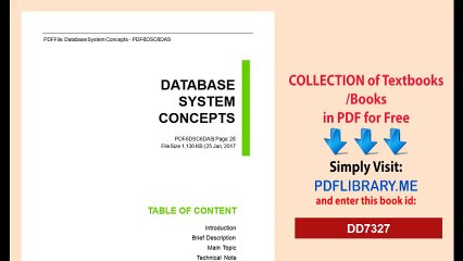 Database System Concepts new