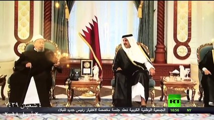 ردا على ادعاء السفير الروسي في قطر أن الشيخ القرضاوي يدير قناة الجزيرة#صابر_مشهور: