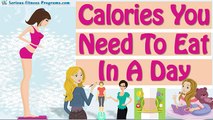 How Many Calories To Lose Weight! How Many Calories Should I Eat A Day!