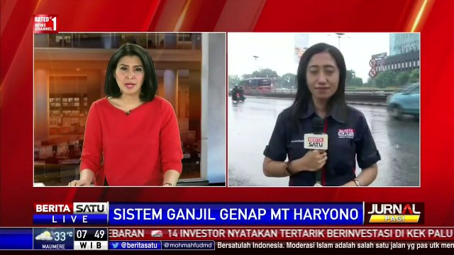 Uji Coba Sistem Ganjil Genap Diperluas Hingga Slipi