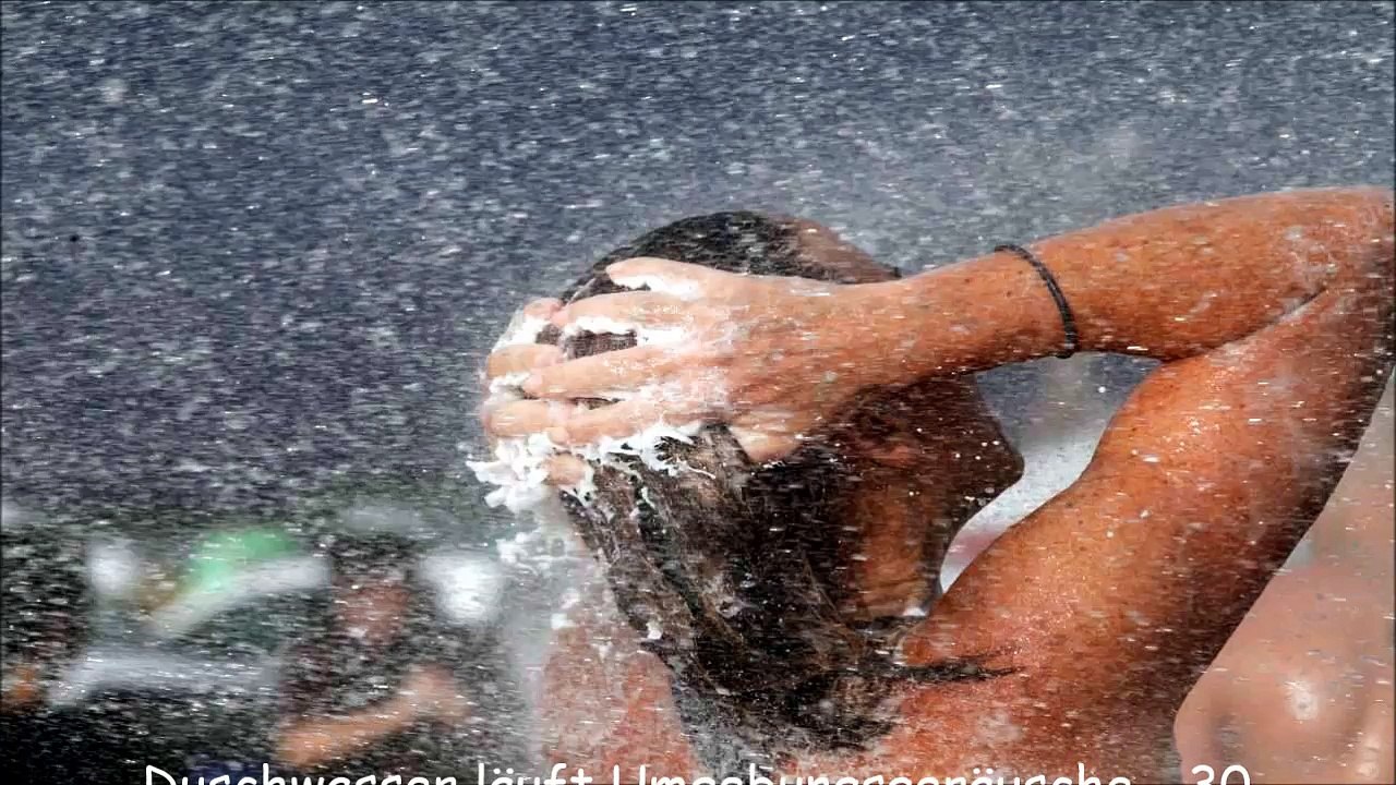 Duschwasser läuft Umgebungsgeräusche - 30 Minuten