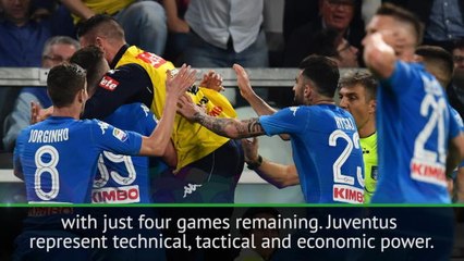 Sarri delighted to beat 'power' that is Juventus