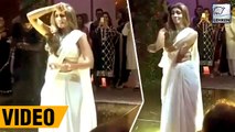 Amitabh Bachchans Daughter Shwetas FUNNY Dance At Abu Janis Niece Wedding