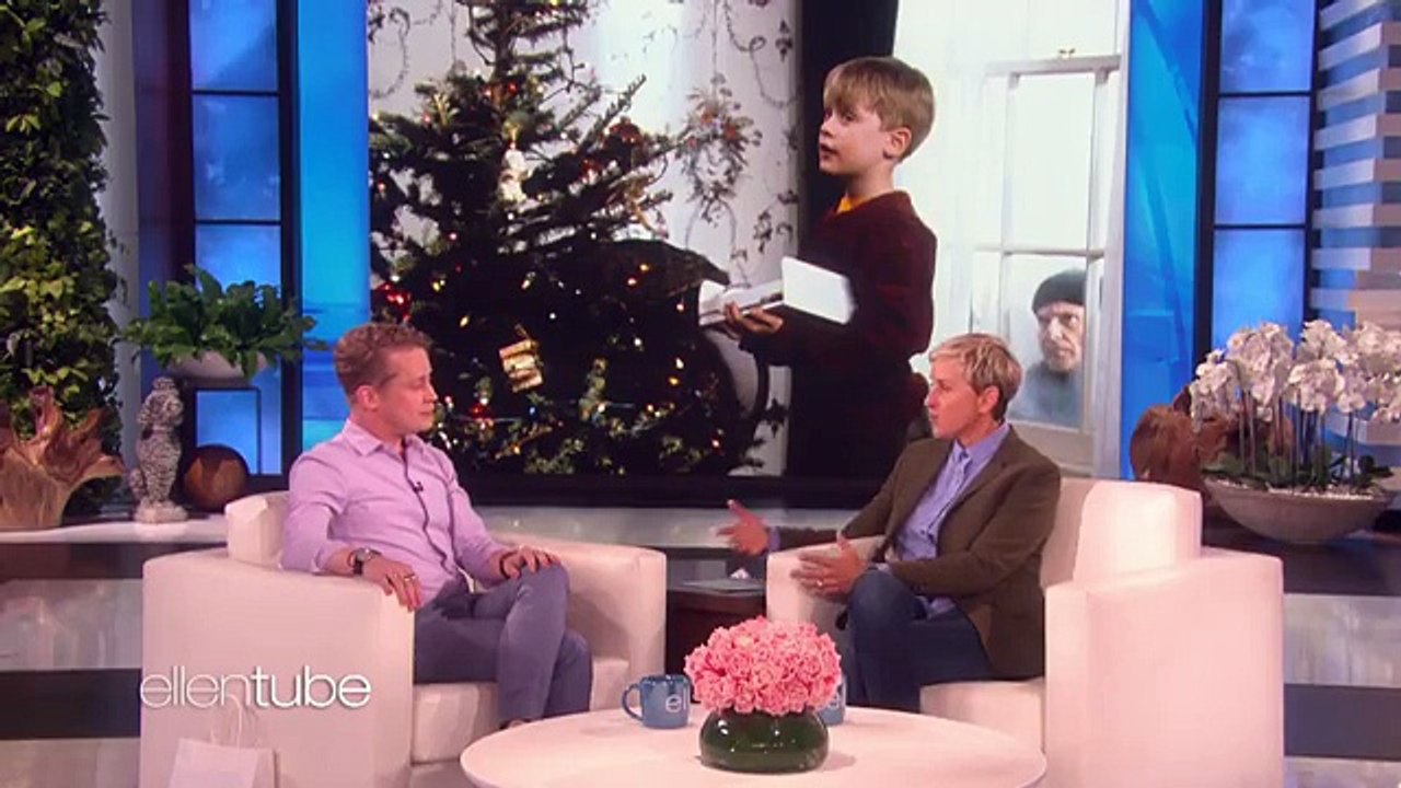 Pour la première fois depuis 10 ans, Macaulay Culkin, star de "Maman j'ai raté" l'avion apparaît sur un plateau télé