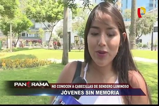 Jóvenes sin memoria: no reconocen a cabecillas de Sendero Luminoso