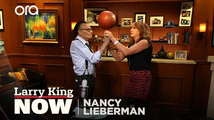 Larry King can spin a basketball on his finger