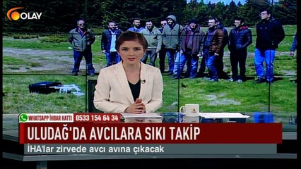 Uludağ'da avcılara sıkı takip