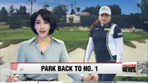 S. Korean golfer Park In-bee returns to No. 1