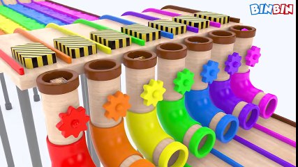 Colors For Children To Learn With Street Vehicles #v - Colors Magic Liquids & Water Pipe For Kids - Dailymotion