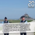 Un homme interpellé après l'évacuation du Mont-Saint-Michel