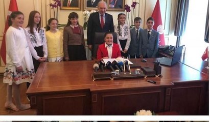 İBB  Başkanı Mevlüt Uysal'ın yerine geçen öğrencinin ilk talimatı