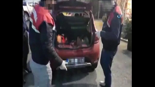 Jandarmadan nefes kesen operasyon kamerada