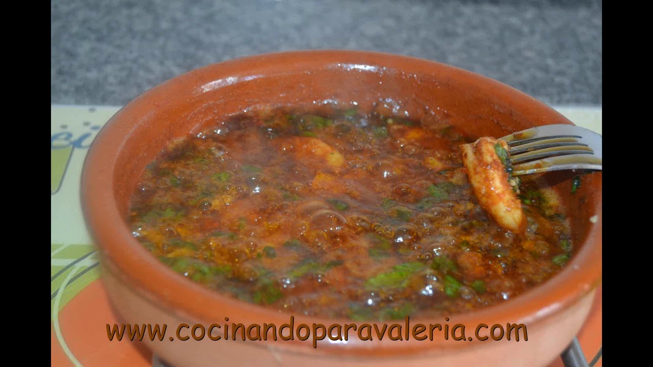 Receta de gambas al pil pil paso a paso #Cocina rápida y fácil