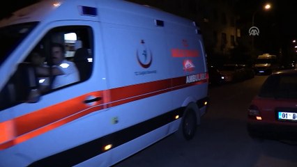 Apartman bahçesinde darbedilmiş bulunan kişi hastaneye kaldırıldı - ADANA