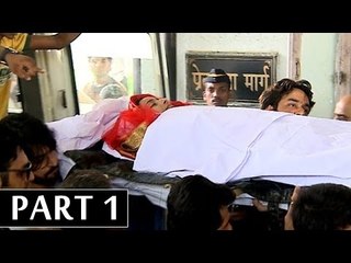Pratyusha Banerjee's FUNERAL - FULL COVERAGE - PART 1