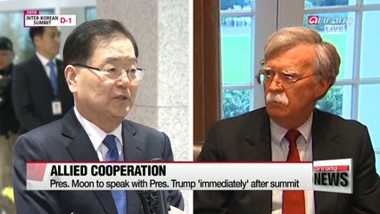 S. Korea, U.S. to hold summit in mid May: Blue House